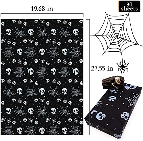MR FIVE Halloween Black Tissue Paper 30 Sheets