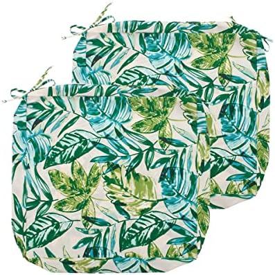 FUNHOME Outdoor Cushion Covers Set of 2 24x24x4 Inch