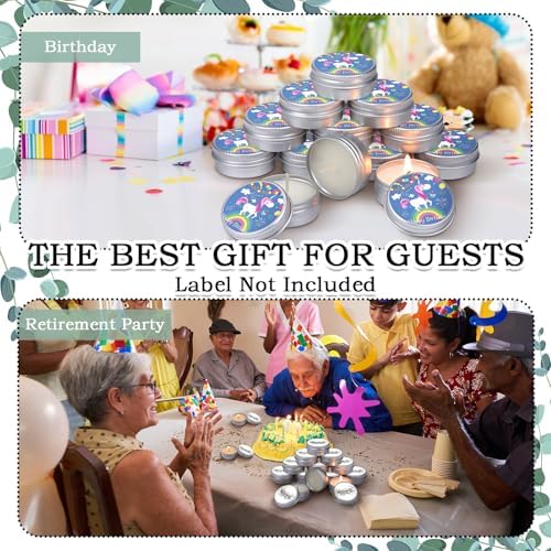 MTLEE 50 Pcs Scented Candles for Wedding and Events