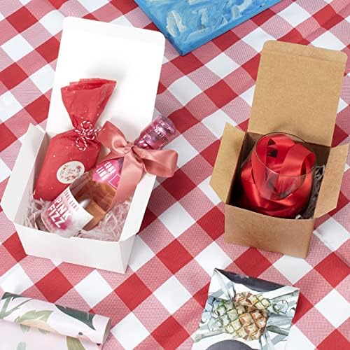 ValBox 3x3x3 Brown Gift Boxes 50pcs