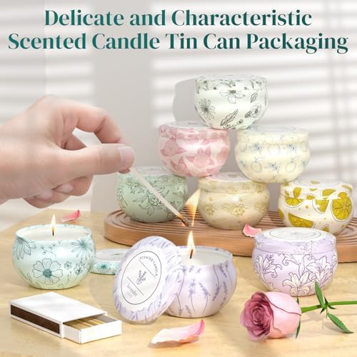 WarmEmbrace Scented Candle Set of 9