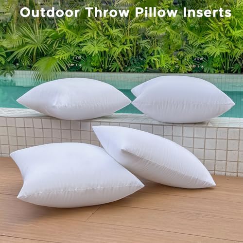12 x 20 Outdoor Pillow Inserts Set of 4