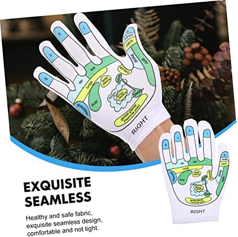 Homoyoyo Reflexology Gloves with Pressure Points