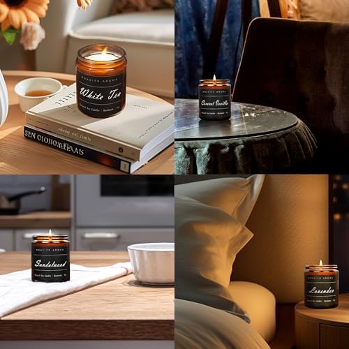 MOASITN Pumpkin Spice Aromatherapy Candles for Home