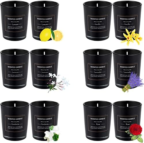 12 Pack Scented Candles Gift Set for Women