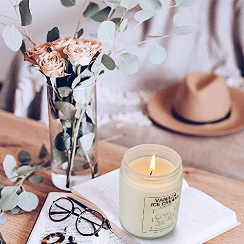 Scented Candle Set 4 Pack - Natural Soy Wax Aromatherapy Candles