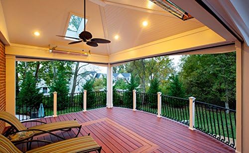 Infratech WD6024SS Dual Element 6000 Watt Electric Patio Heater Stainless Steel