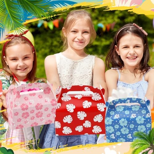 Marspark 24 Pack Cartoon Gift Boxes with Handles