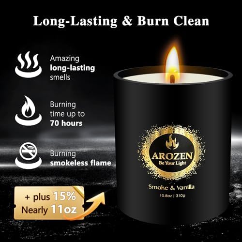 Premium Smoke Vanilla Candle for Men