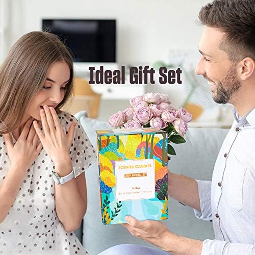 Hausware Citronella Candles 3 Pack Soy Wax Outdoor Indoor