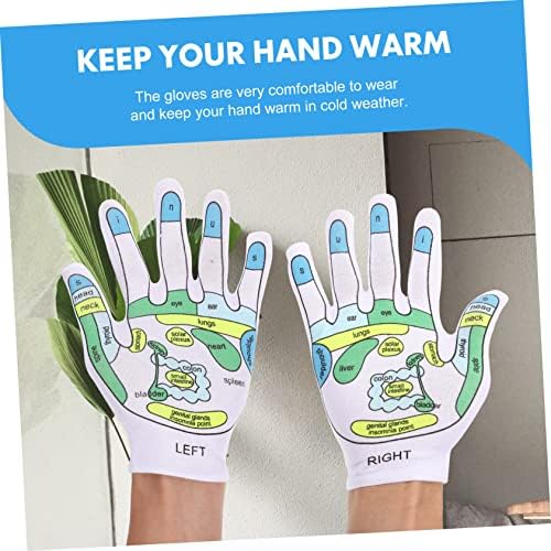 Homoyoyo Reflexology Gloves with Pressure Points