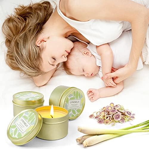 STRN Citronella Scented Candles Outdoor 12 Pack