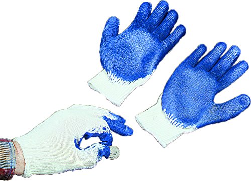 Sure Grip Gloves String Knit Latex Coated
