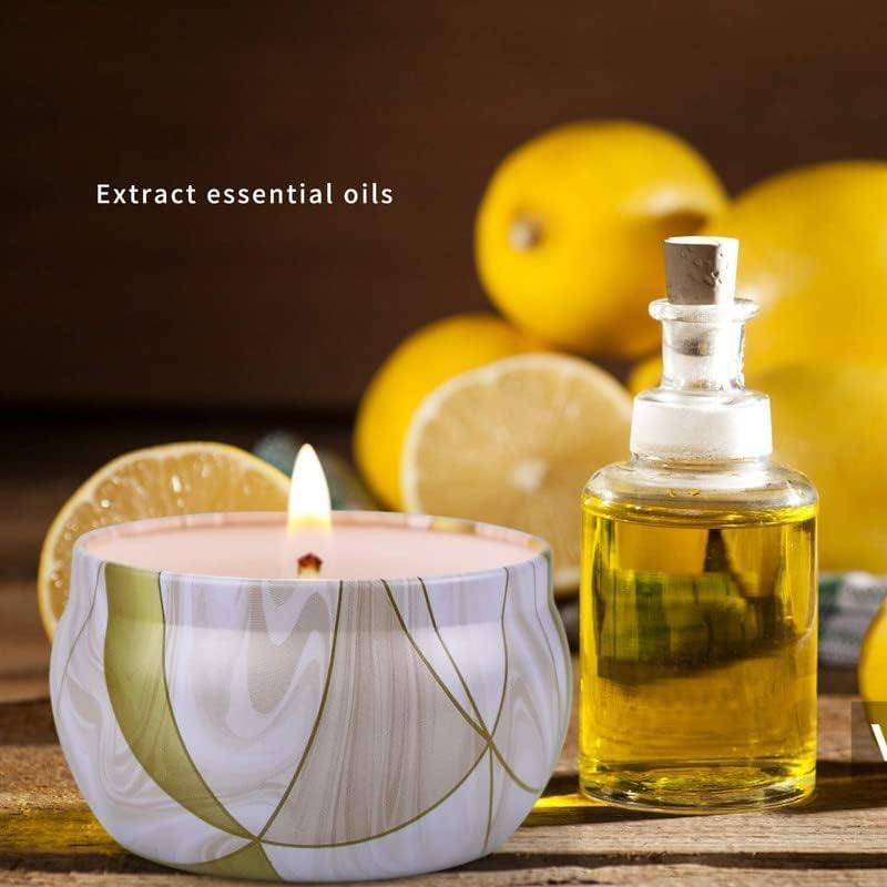 6 Pack Scented Candles Gift Set for Home Aromatherapy