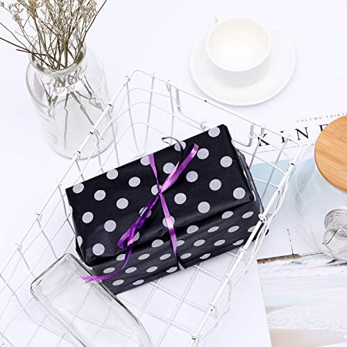 Shappy 30 Sheet Gold Dot Tissue Wrapping Paper
