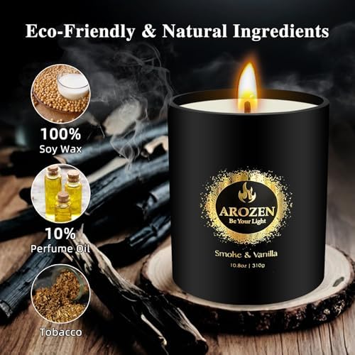 Premium Smoke Vanilla Candle for Men
