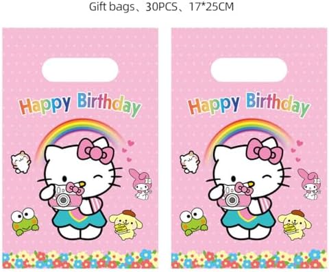 Losede 30pcs Small Cartoon Birthday Gift Bags 1