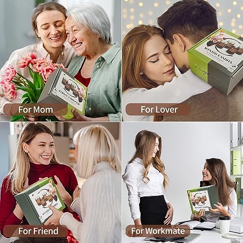 FKJOL 4 Pack Soy Wax Candles Set for Home