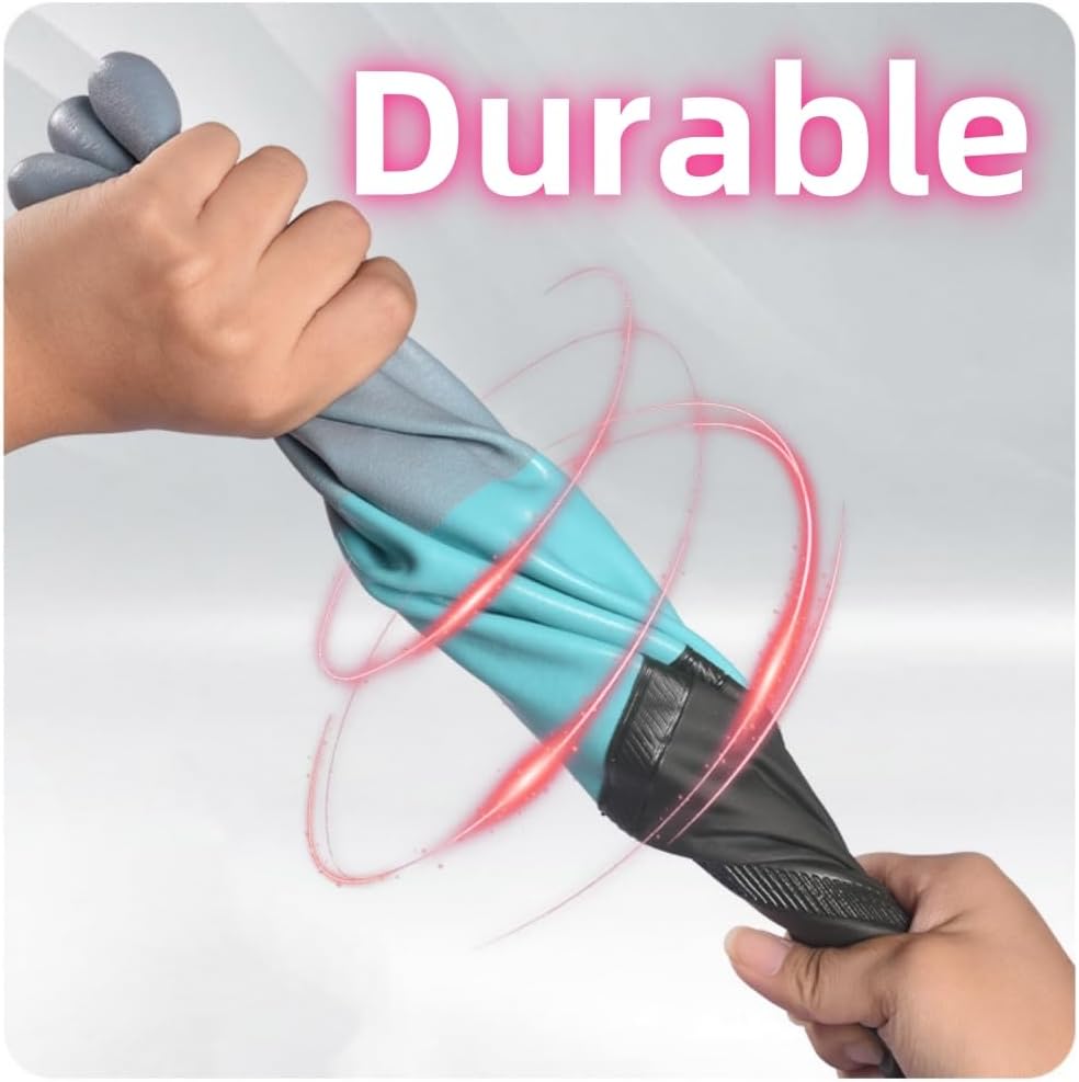 Qilerongrong Extra-Long Waterproof Rubber Gloves