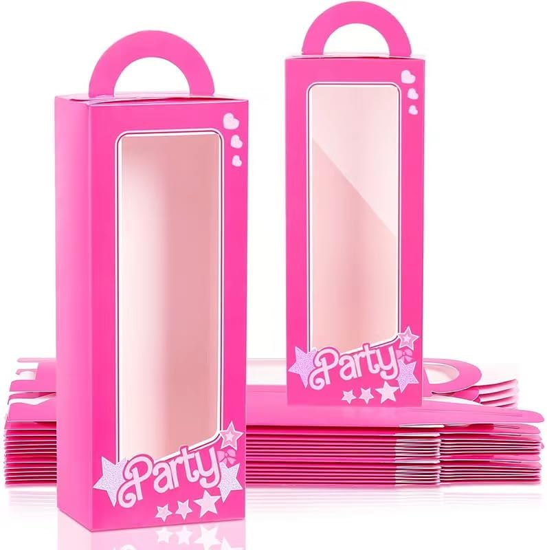 12PCS Pink Blue Party Favor Boxes for Kids and Adults
