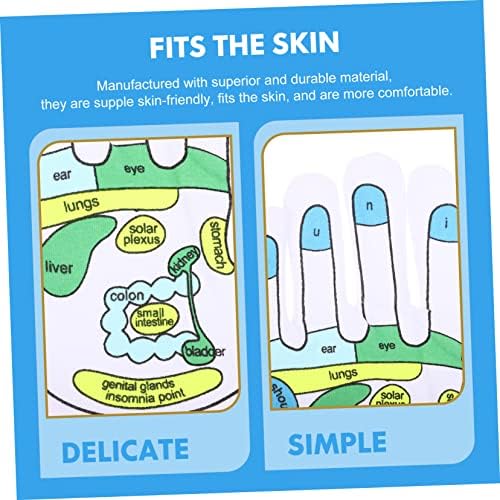 Homoyoyo Reflexology Gloves with Pressure Points