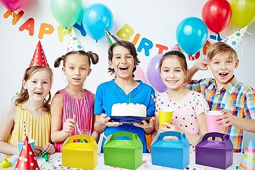 The Dreidel Company Gable Treat Boxes 12 Pack Black