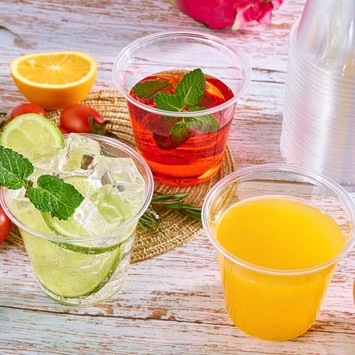 JOLLY CHEF 9 Oz Clear Plastic Cups 600 Pack