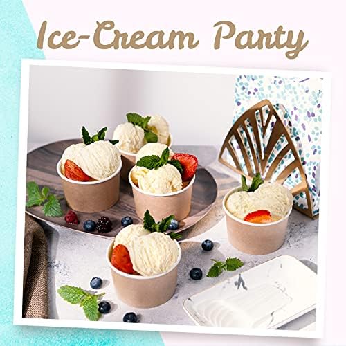 MATICAN 50-Count 55-Oz Paper Ice Cream Cups