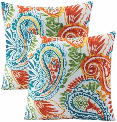 JMKaixin Waterproof Decorative Throw Pillows Pack of 2