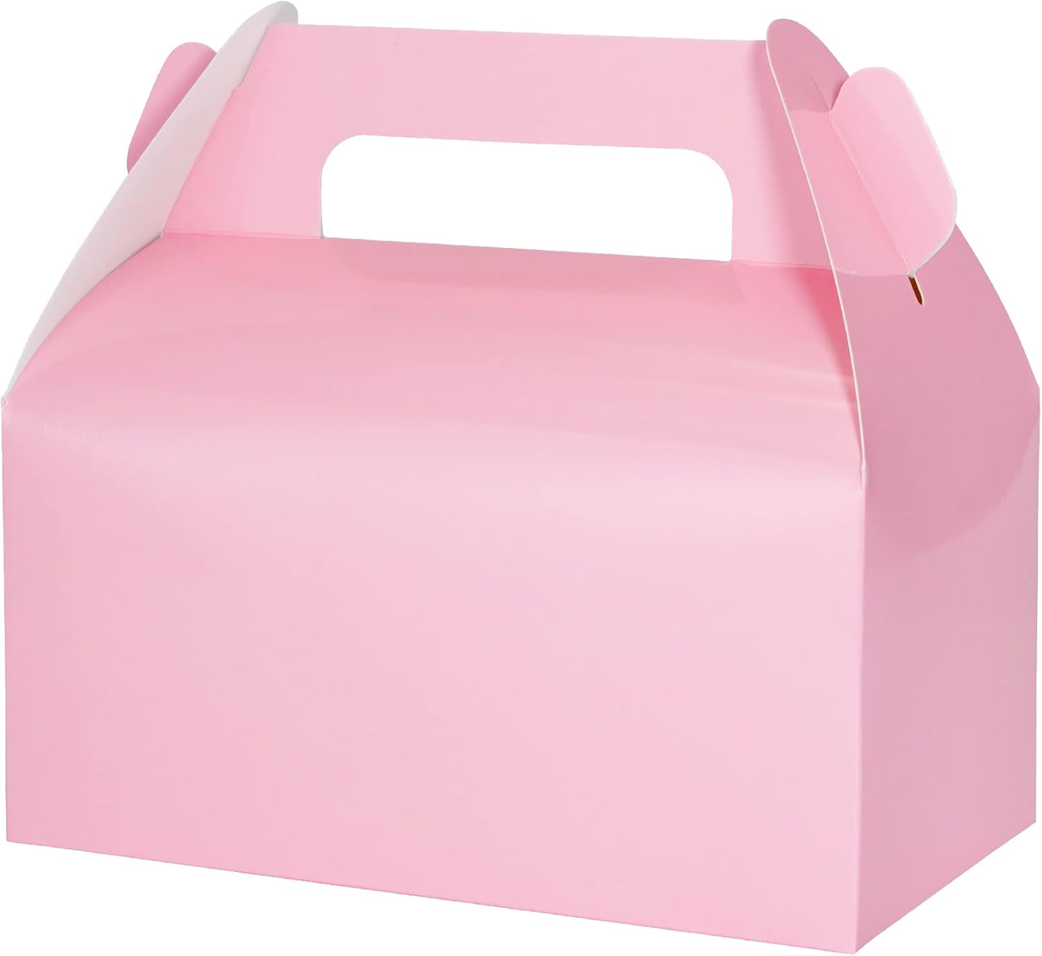 UnicoPak 30 Pack Pink Gable Treat Boxes