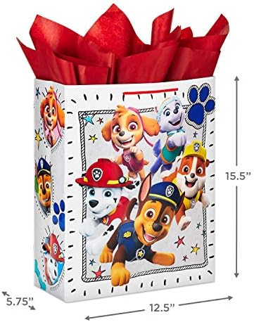 Hallmark 15 Inch Extra Large Paw Patrol Gift Bag