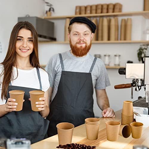 Lamosi 100 Count 12 oz Kraft Paper Cups