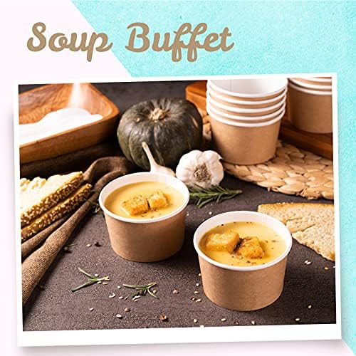 MATICAN 50-Count 55-Oz Paper Ice Cream Cups