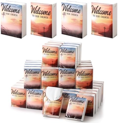Glenmal 100 Pack Pocket Facial Tissues Travel Size 3 Ply