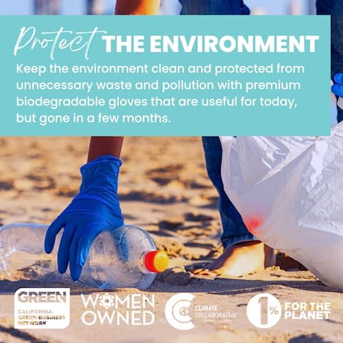 Eco Gloves Biodegradable Nitrile Powder Free