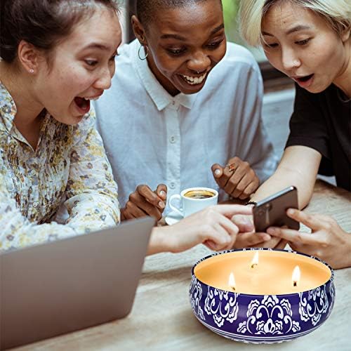 Hausware Citronella Candles 3 Pack Soy Wax Outdoor Indoor