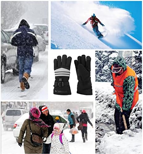 Pilipane Heated Touchscreen Gloves with Battery