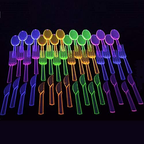 Party Essentials Hard Plastic Cutlery Combo Pack 64 Place Settings