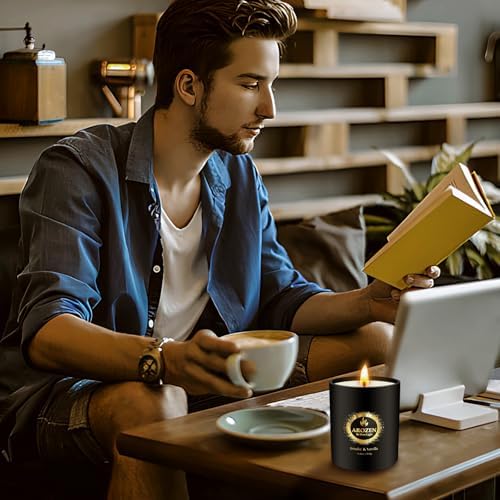 Premium Smoke Vanilla Candle for Men