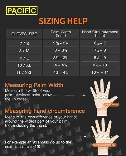 PACIFIC PPE Strength Nitrile Gloves 8 Mil Diamond Texture