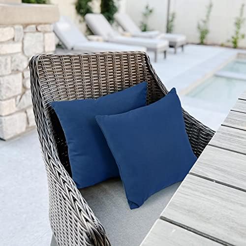 idee-home Outdoor Pillows Set of 2 Waterproof 18x18 inch