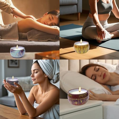 12 Pack Constellation Scented Candles Gift Set