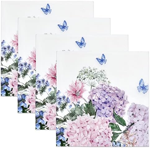 Gift Boutique 150 Hydrangea Flower Napkins