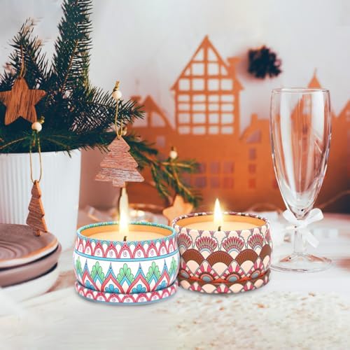 Haoson Set of 3 Scented Candles Gift Set