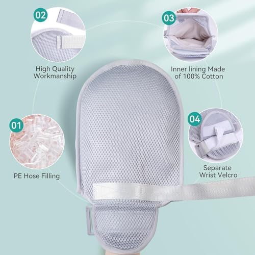 Medical Double Security Mitts for Elderly