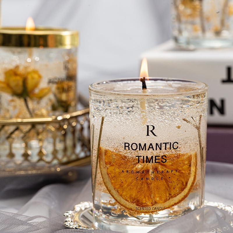 2 Pack Luxury Scented Candles for Home Fragrance