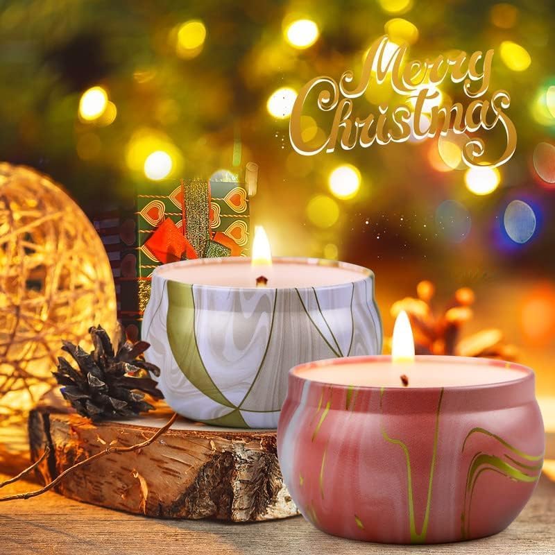 6 Pack Scented Candles Gift Set for Home Aromatherapy