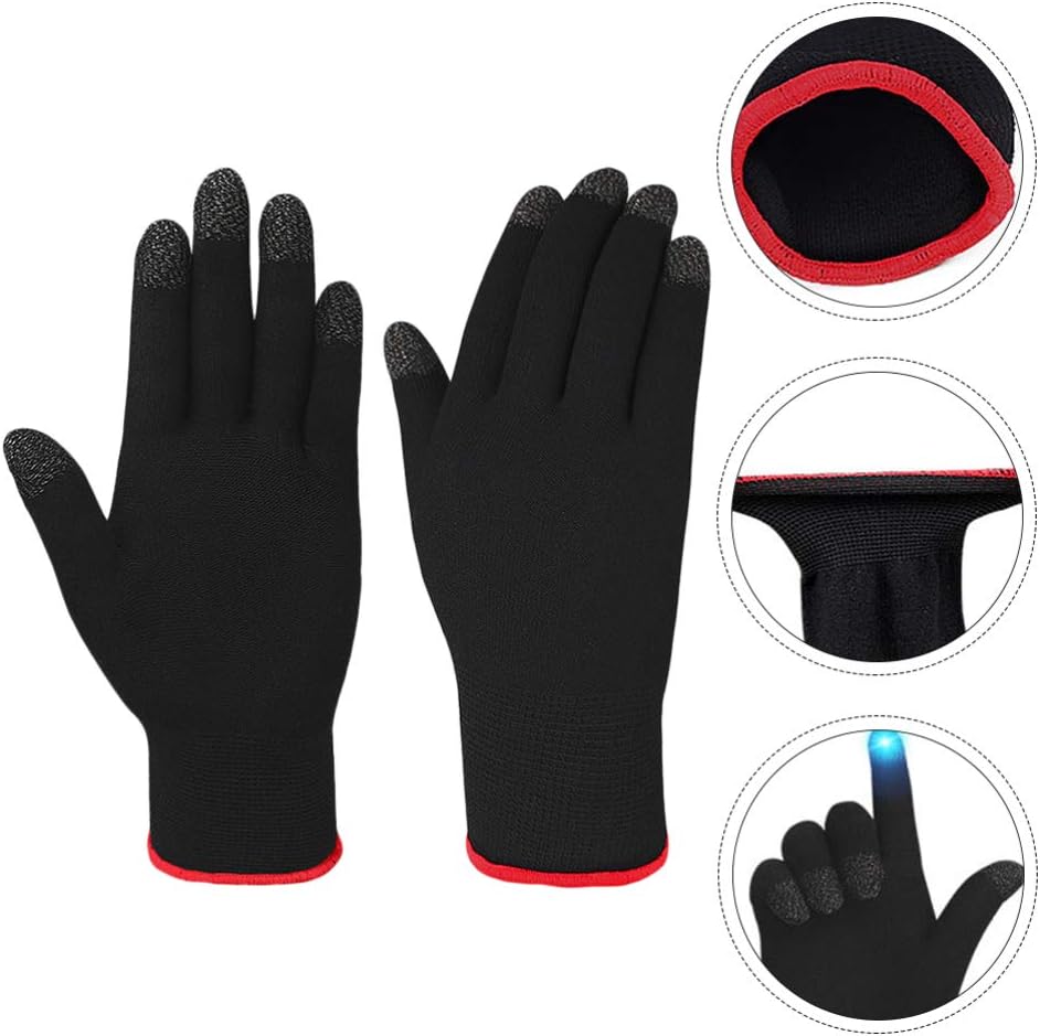 Healifty Touch Screen Warm Anti Slip Gloves for Men Women