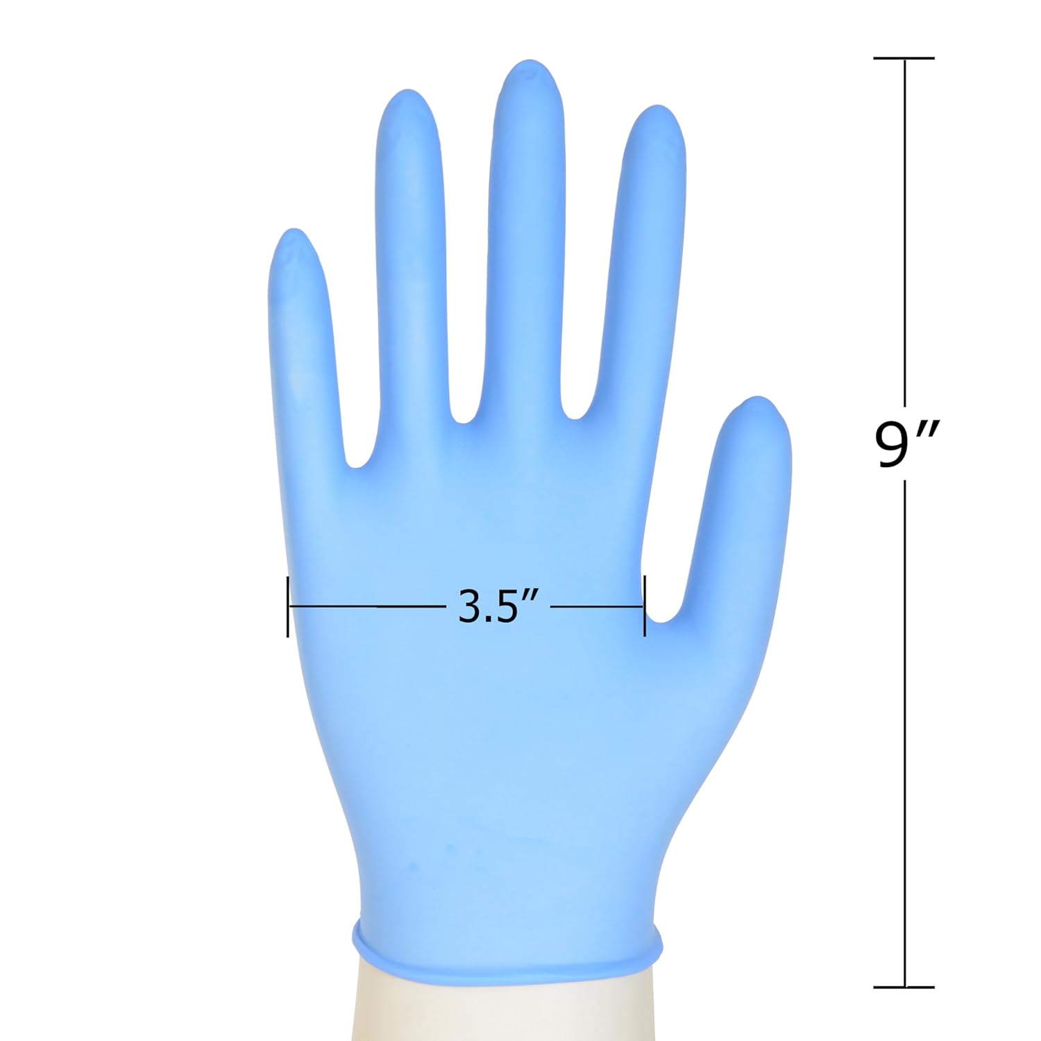Daxwell Nitrile Gloves Powder Free Medium Blue 1000 Pack