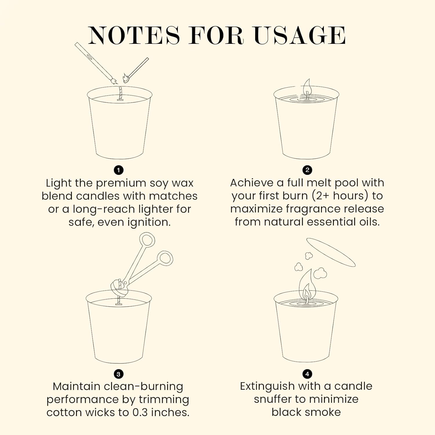 MSENSE Natural Soy Candle Bamboo Stream 166 Oz
